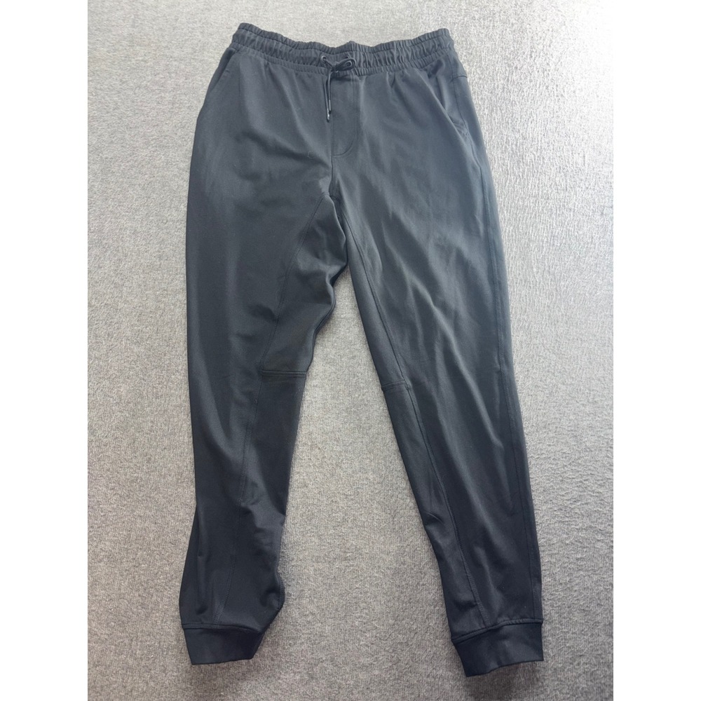 Alpine Design Mens Active Jogger Field Knit Pure Black ADM22906 Small NWT